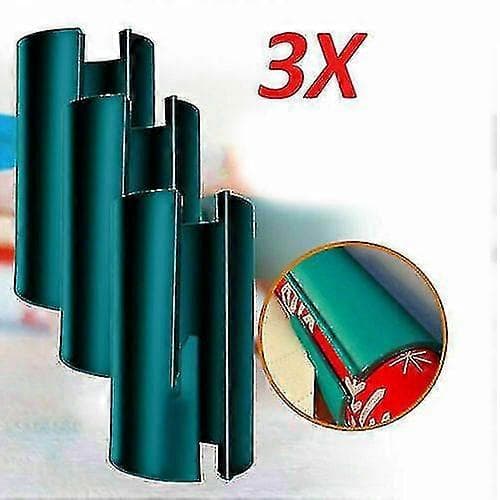 3x Glidende Gavepapirkutter Sekunder Wrap Cut Tool -YoGu