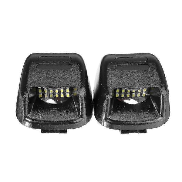 2x LED nummerpladelys til Nissan Navara D40 2004-2018