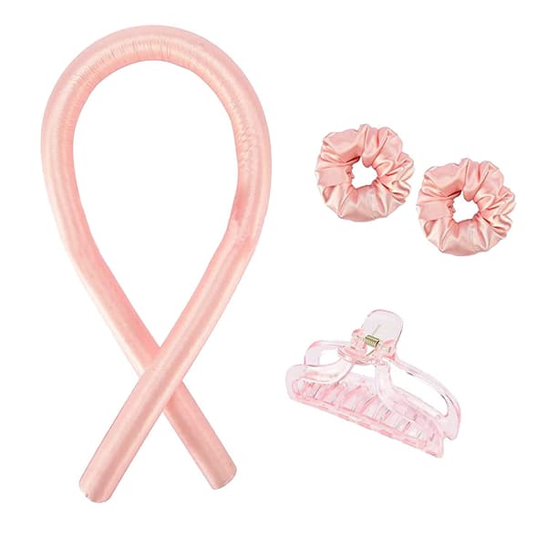 Lockkit - Locka håret utan värme Rosa