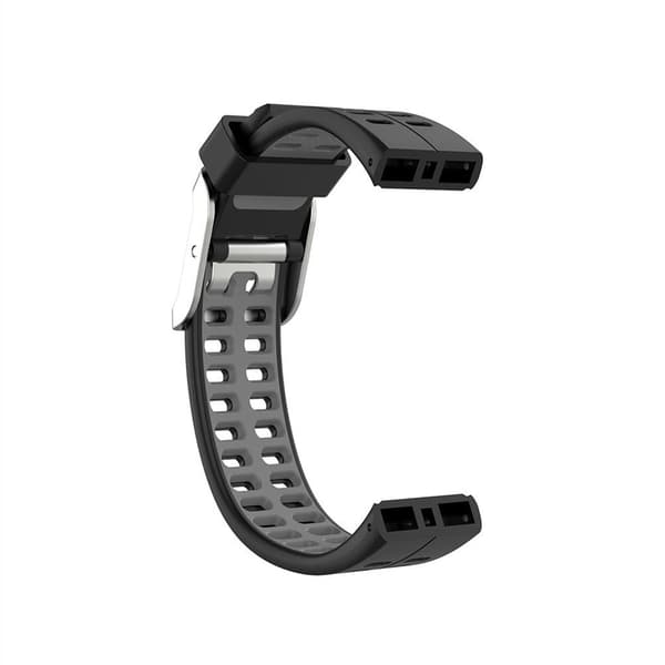 Polar V800 ranneke silikoni Musta/Harmaa