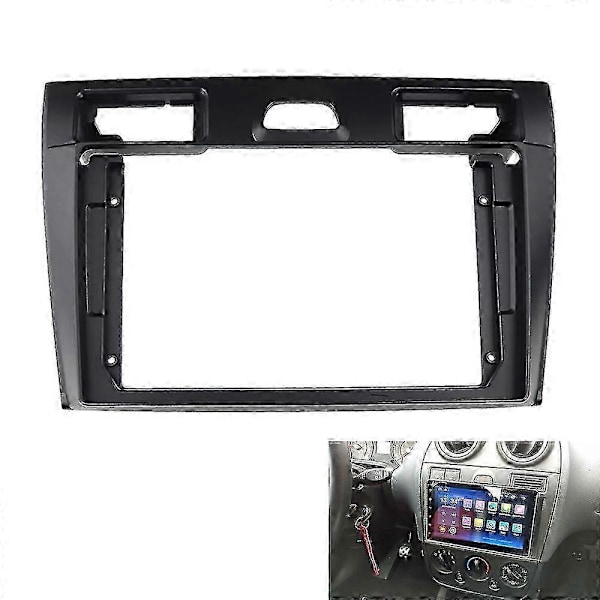 2Din Bilradio Fascia för Ford Fiesta 2006-2011 DVD Stereo Ram Plattadapter Monterings Dash Instal