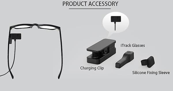 Ny brillelokalisator Bluetooth GPS-tracker til at finde briller Smartphone App Brillefinder