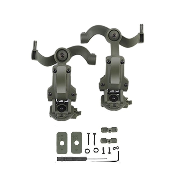 Headset Skinnebeslag 360 Graders Rotation Headset Hjelm Guide Adapter Passer Til Ops Core Arc Og Skinne-c