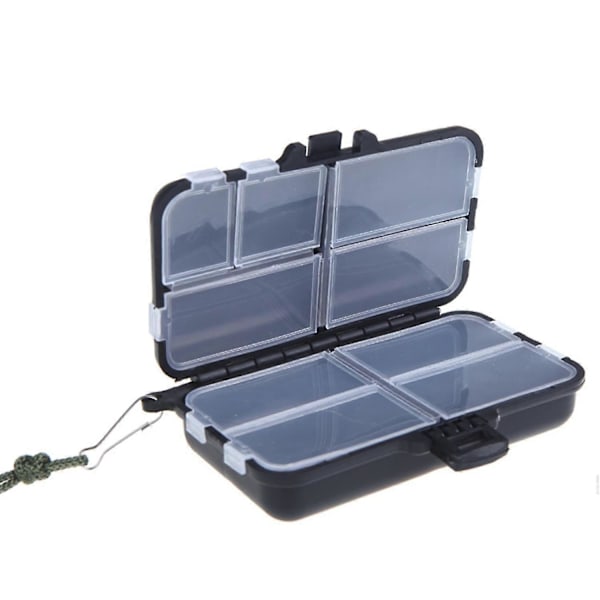Fiskeskrinet Fluefiskeboks Spinner Bait Minnow Popper 9 Rom