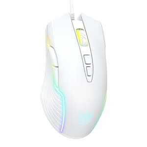 Gamingmus Onikuma CW905 hvid kablet