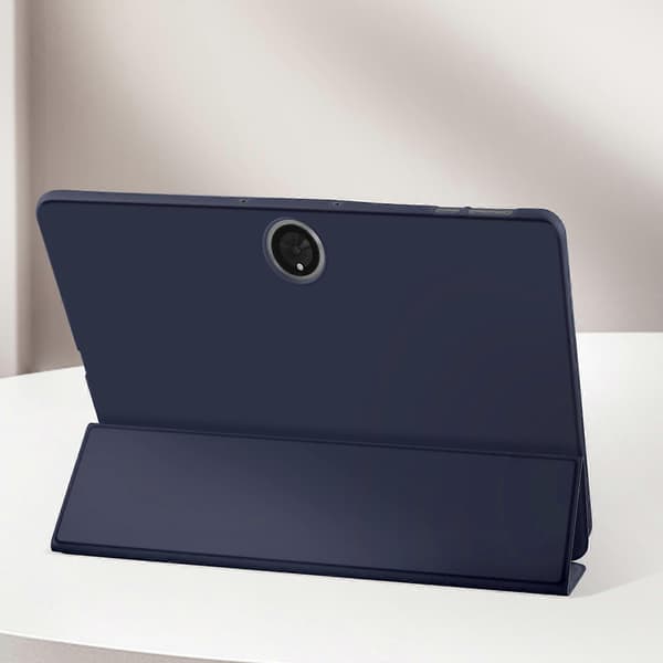Etui til OnePlus Pad 2 sammenleggbar clamshell videoholder, mørkeblå
