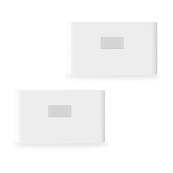 Oppladbar LED Intelligent Sensor Nattlys Bevegelsessensor Vegglampe for Soverom Korridor Skapbelysning 2 stk