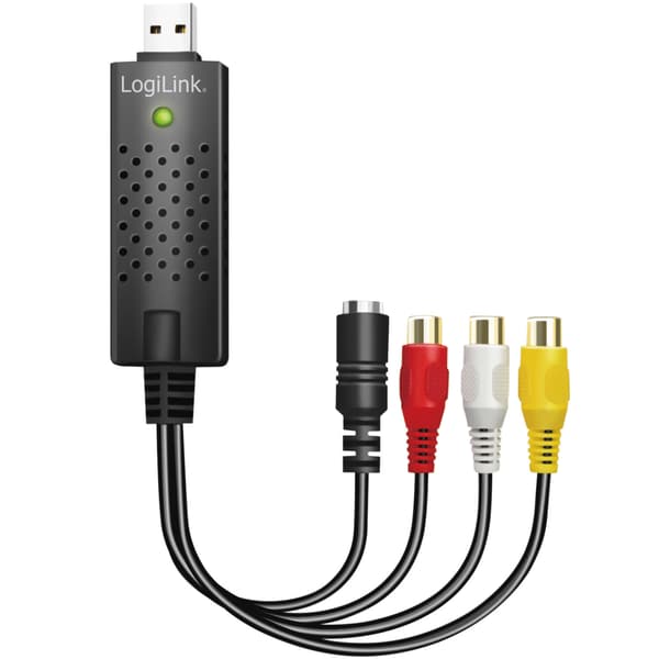USB 2.0 Audio/Video-kaappari RCA + SVHS