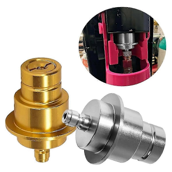 2 STK CO2 Hurtigadapter for Sodamaskin CO2 Sylinder Hurtigkobling for Kullsyremaskin