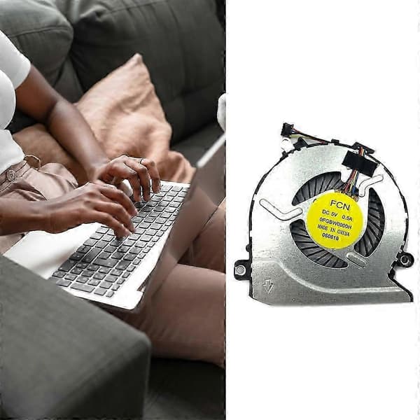 Laptop Køleventilator 5V 0.5A 4Pin CPU Radiator til HP Pavilion 15-AB 15-ab006TX