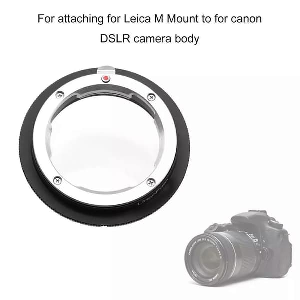 Metall Linse Adapter Ring for Leica M LM L/M Mount til EOS EF 700D 600D 5D III 6D js