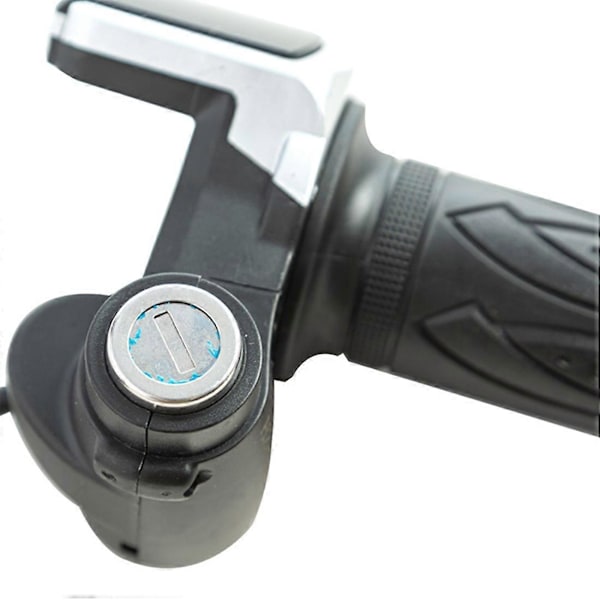 Elscooter Tillbehör Motor Borstad Kontroller & Gasreglage Twist Grip 24V 350W för Elektrisk S