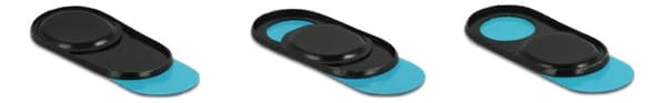 Webcam Cover til bærbar computer, tablet og smartphone 3-pak