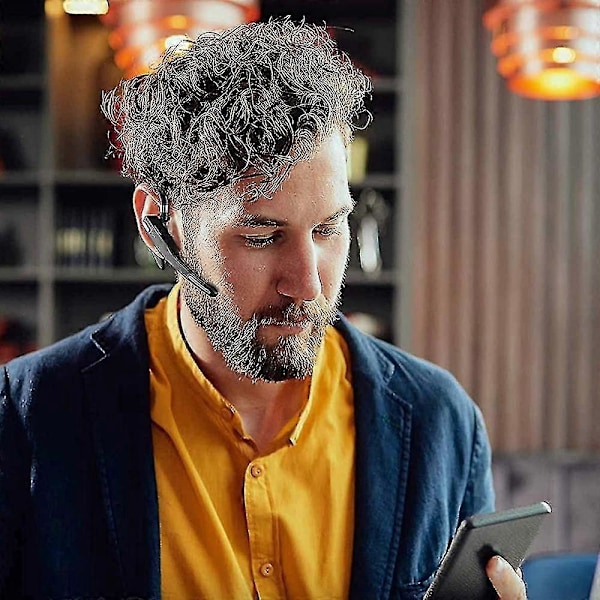 Bluetooth-kuuloke matkapuhelimeen, Bluetooth-kuulokkeet yhteensopivat Android-puhelimien ja iPhonen kanssa. Sininen