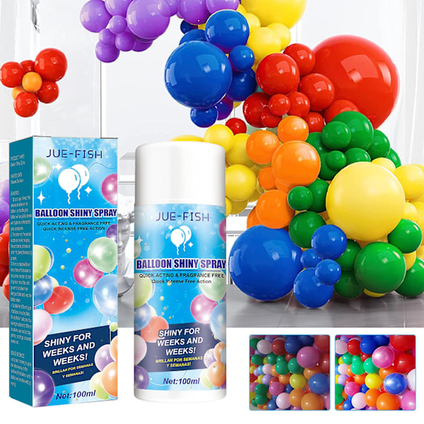 Ultra Ballong Högglans Spray Speciellt Formulerad Ballongglansspray för Varaktig Glansfinish
