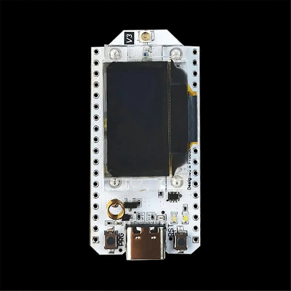 H ELTEC AUTOMATION 868-915MHz SX1262 ESP32 LoRa 0.96 Tum Blå OLED-Display WIFI Lora 32 V3 Utveckling