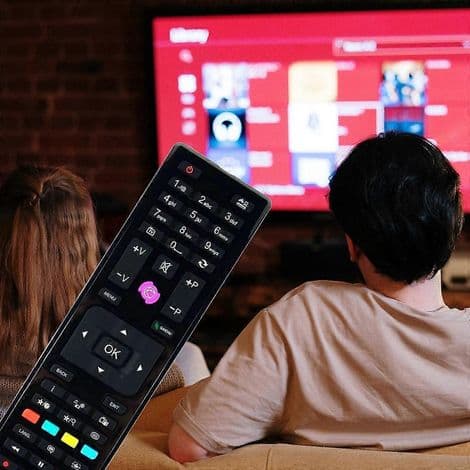 TECHWOOD RC-4875 Universal Fjärrkontroll - TV Ersättningsdel
