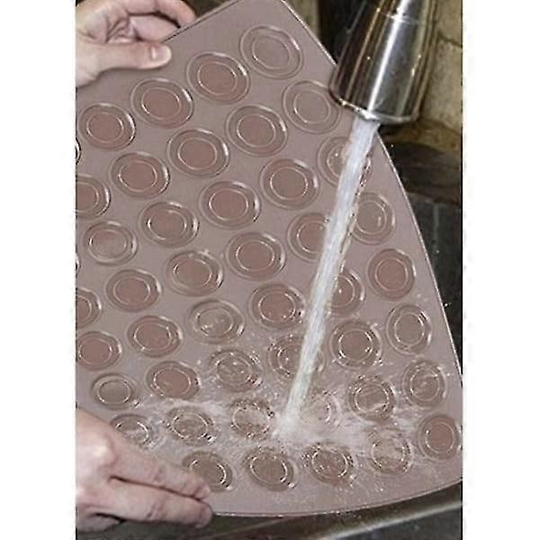 Macaron Silikone Kageform / Form - 48 pladser 1 stk