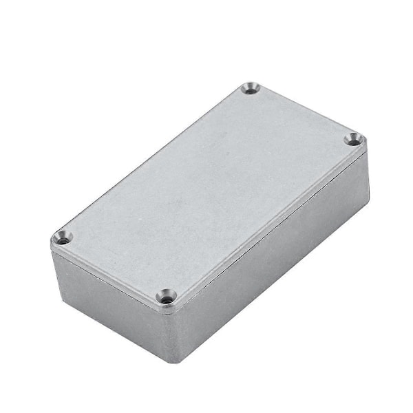 3 STK 125B/1590N1 Aluminium Guitar Effekt Pedal Kabinet Metal Stomp Box Kabinet Ubehandlet 122x66x