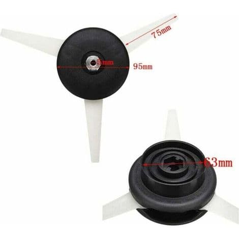 Trimmerhode + 12 skjæreblader for STIHL POLYCUT 6-3 FS38 FS40 FS45