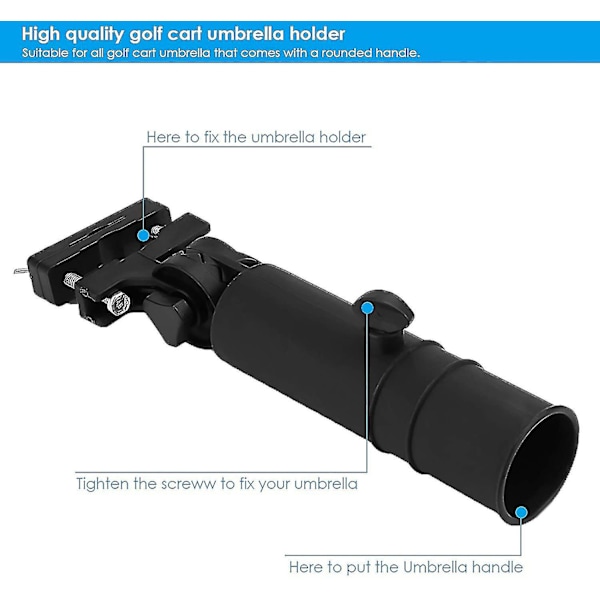 Golfvogn Paraplyholder Universal Golfvogn Paraplystativ