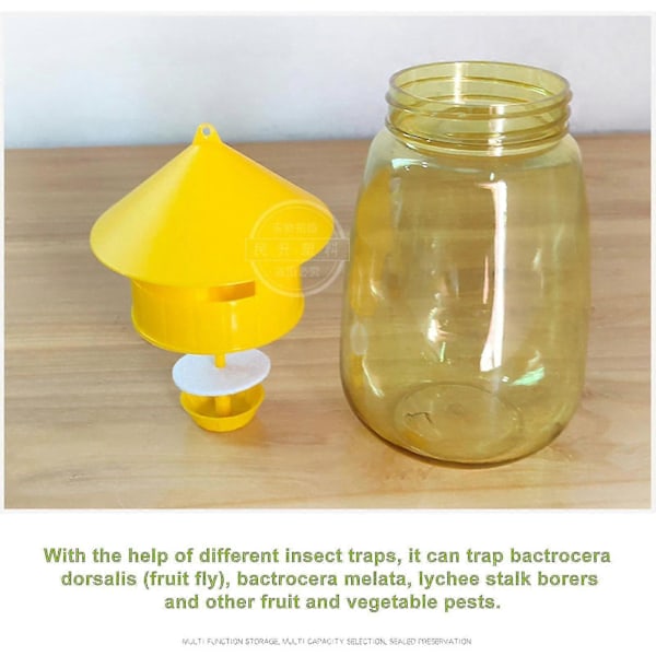 Getingfälla, honungsbifälla, insektsfälla, bifälla, getingavskräckare utomhus, 2-pack