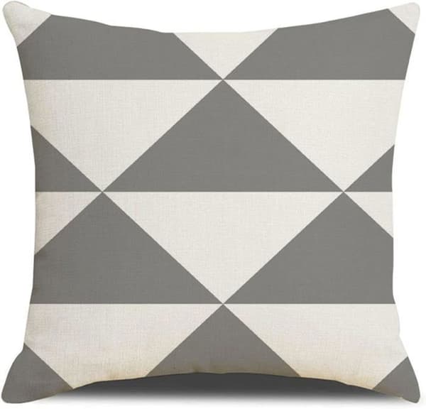 Sæt med 4 pudebetræk 45x45 cm, sofapude dekoration, stue, soveværelse, velegnet til sofaer og
