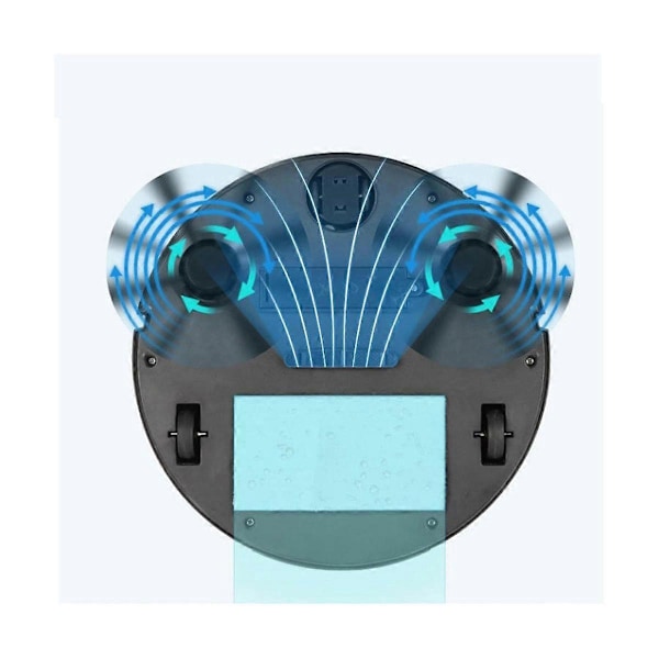 Smart Soprobot Hem Mini Dammsugare Sopning och Dammsugning Trådlös Dammsugare Sopande Robo