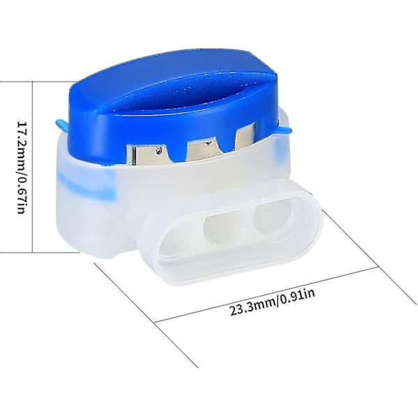 20 kpl Hartsillä Täytettyjä Kaapelinkytkentäliittimiä Automower-Robottileikkurille