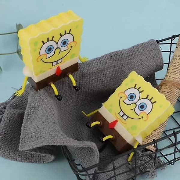 SvampeBob Svampar för diskning Patrick Star svampar borste Kreativ disksvampar