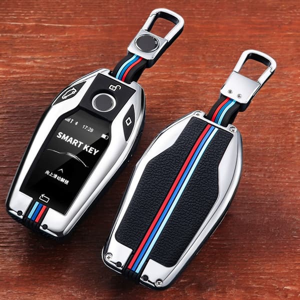 BMW Nøglefob til BMW 3-serie, 5-serie, 7-serie, 1-serie Sølv
