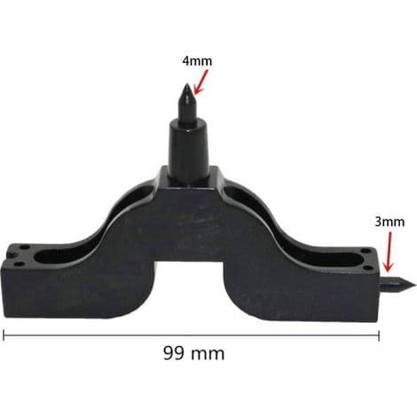 Rørstanse, 5 stk 3 mm/4 mm, boreverktøy for dryppvanningsslange