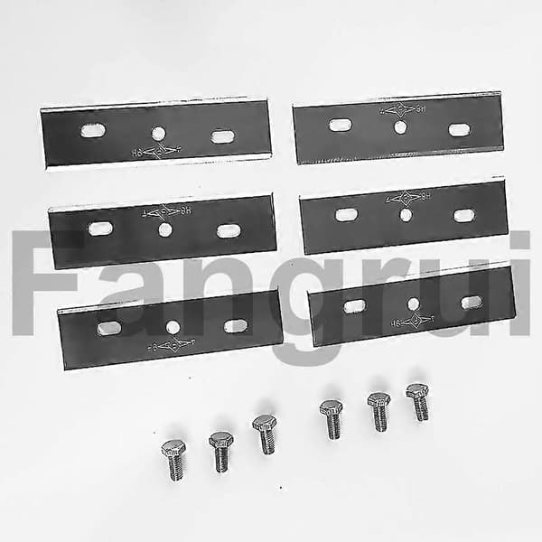 For 9 stk. gressklipperblader rustfritt stål kutterstykke for AL-KO Robolinho 500 700 1150 1200