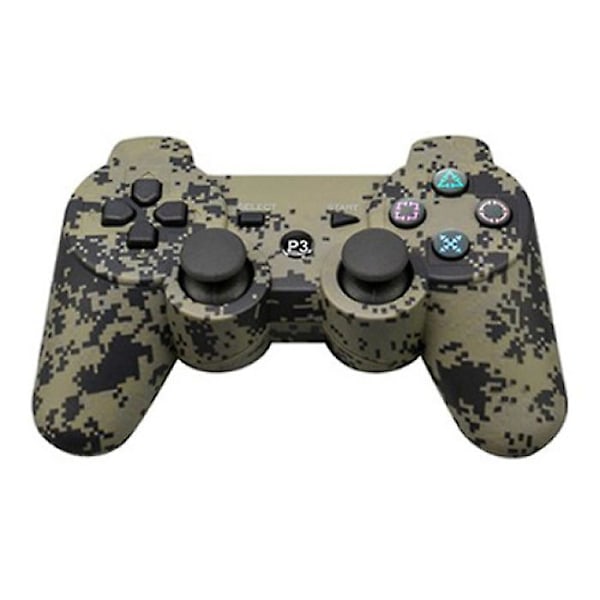 Stuff Certified® Gaming Controller for PlayStation 3 - PS3 Bluetooth Gamepad Camo