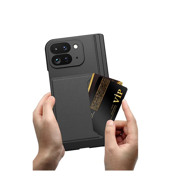 Etui med stativ til Google Pixel 9 Pro Fold Sort