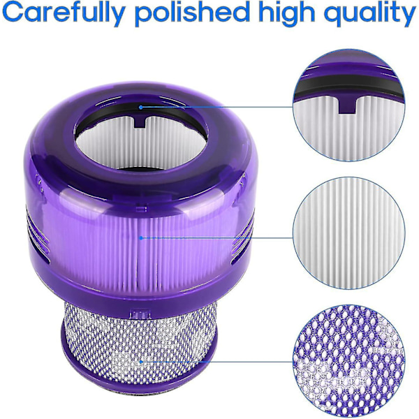2 stk. Filter til Dyson SV16 Outsize V11 Outsize V11 Outsize Absolute 970422-01, Robotstøvsuger Filterelement Børstdel