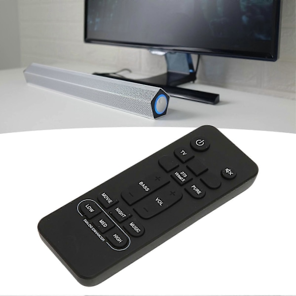 Soundbar Fjernkontroll Batteridrevet Lyd Fjernkontroll Erstatning for Philips Barhøyttaler