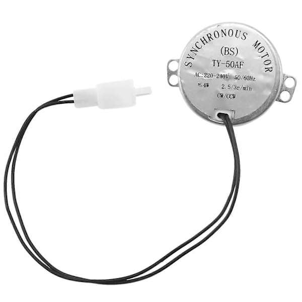 1 st Inkubator Automatisk Äggvändningsmotor Synkronmotor 2.5//Min Medurs/Moturs Gårdskyckling 220V - HZ