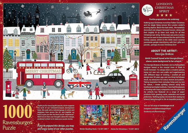 Ravensburger London's Christmas Spirit Pussel (1000 Bitar)