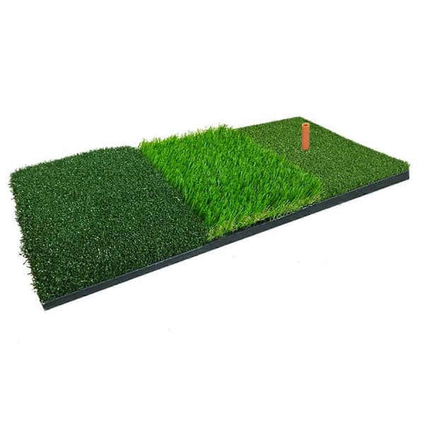 Golfmatte Bærbar med Gummisokkel Simulert Plen Golf Treningsmatte