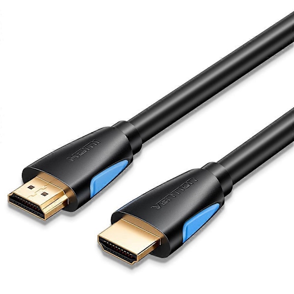 Typ A VENTION VAA-M02-B1000 10m HDMI-kabel Hane till Hane Guldpläterad 4K HDMI-kabel
