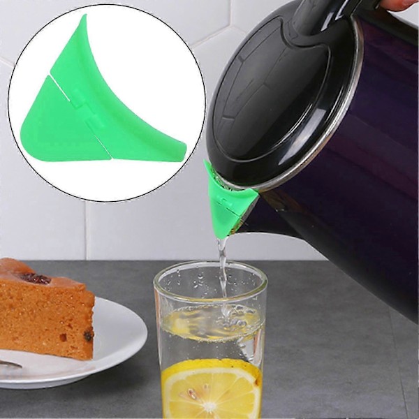 3 st Elektrisk Vattenkokare Pipskydd Livsmedelsgodkänd V-formad Pipdesign Automatisk Öppning Kaffekanna Tekanna Pipkapslar Vattenkanna Lock