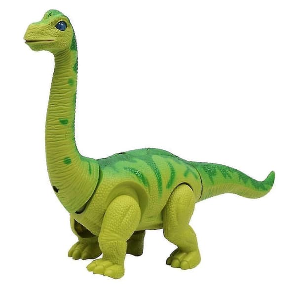 Gående batteridrevet Brachiosaurus Dinosaur Lys Lyd Leke