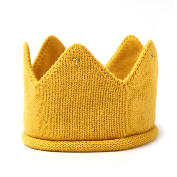 Hodebånd Gutter Barn Hodebånd Barn Hatter Krone Beanie Bursdag Strikket Krone Krone Strikket Hatt