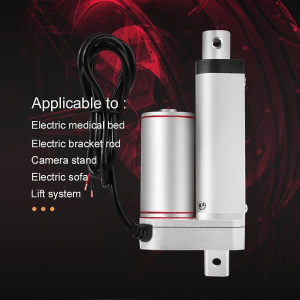 Højmoment 50 mm slaglængde lineær aktuator til 24V systemer