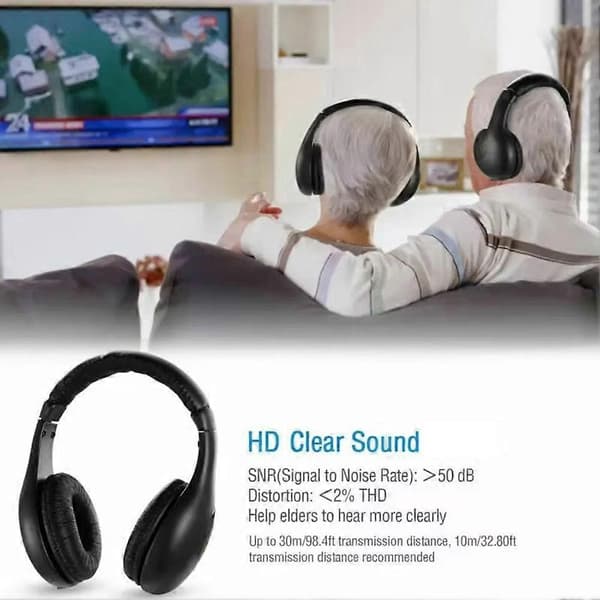 5-in-1 Bluetooth Langaton TV-kuulokkeet