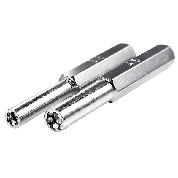 2 kpl 3,8 mm ja 4,5 mm turvasähköruuvimeisseli kuusiokoloinen pelibitti Nintendolle Nes N64 Jikaix