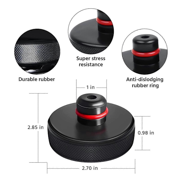Løftejek Pude Holdbare Reservedele Nem Installation 4 Pucks til