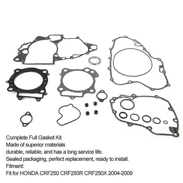 Komplet motorpakningssæt Passer til HONDA CRF250 CRF250R CRF250X 2004?2009