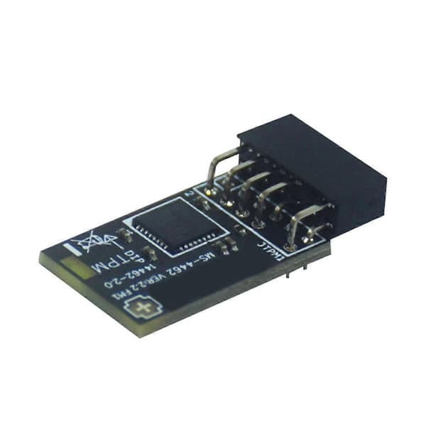 TPM2.0 Modul TPM SPI 12Pin Krypteringssäkerhetsmodul för Moderkort för Windows 10 11